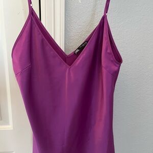 Zara Women's Vibrant Purple Camisole